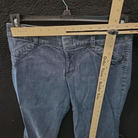 Dockers Womens Jeans Blue Size 30' Zip Clasp Closure Faux Pockets Front And Back - Picture 3 of 12